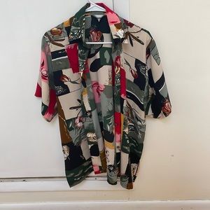 Vintage button up shirt, size large